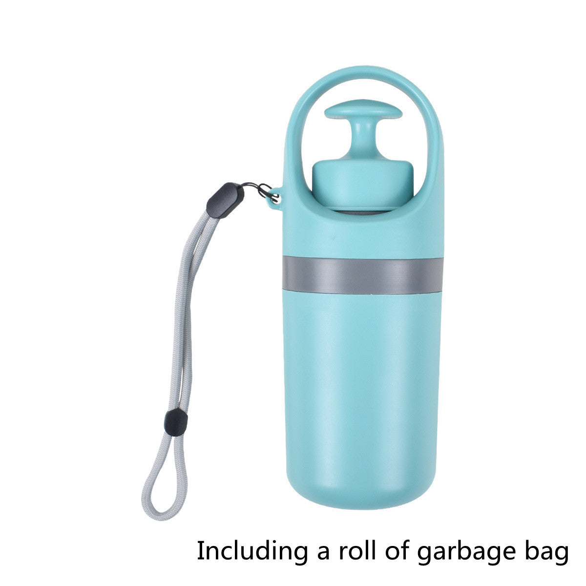 Portable Dog Pooper Scooper with Built-in Bag Dispenser & Eight-Claw Shovel